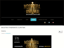 Tablet Screenshot of mostraanimal.com.br